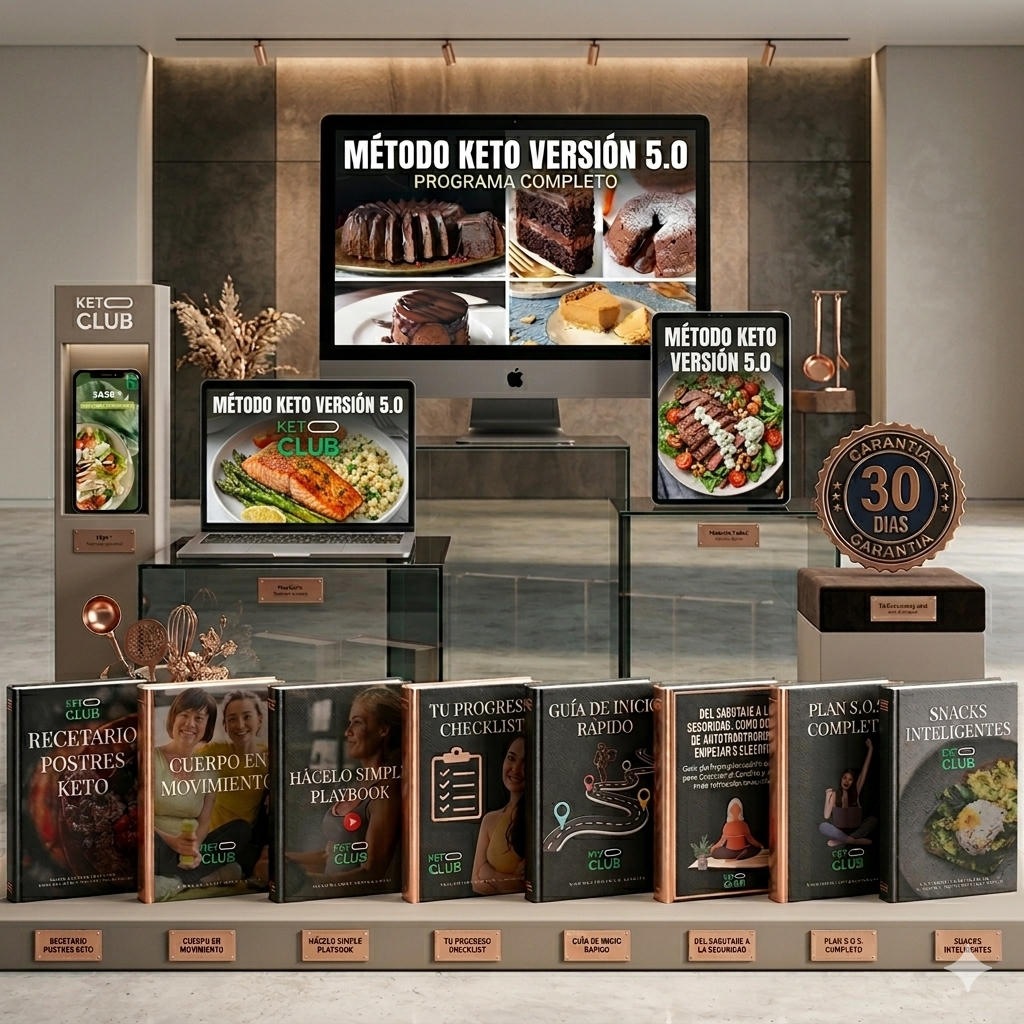 Método Keto 5.0 ® : Perdé hasta 10kg en 30 días Sin Pasar Hambre