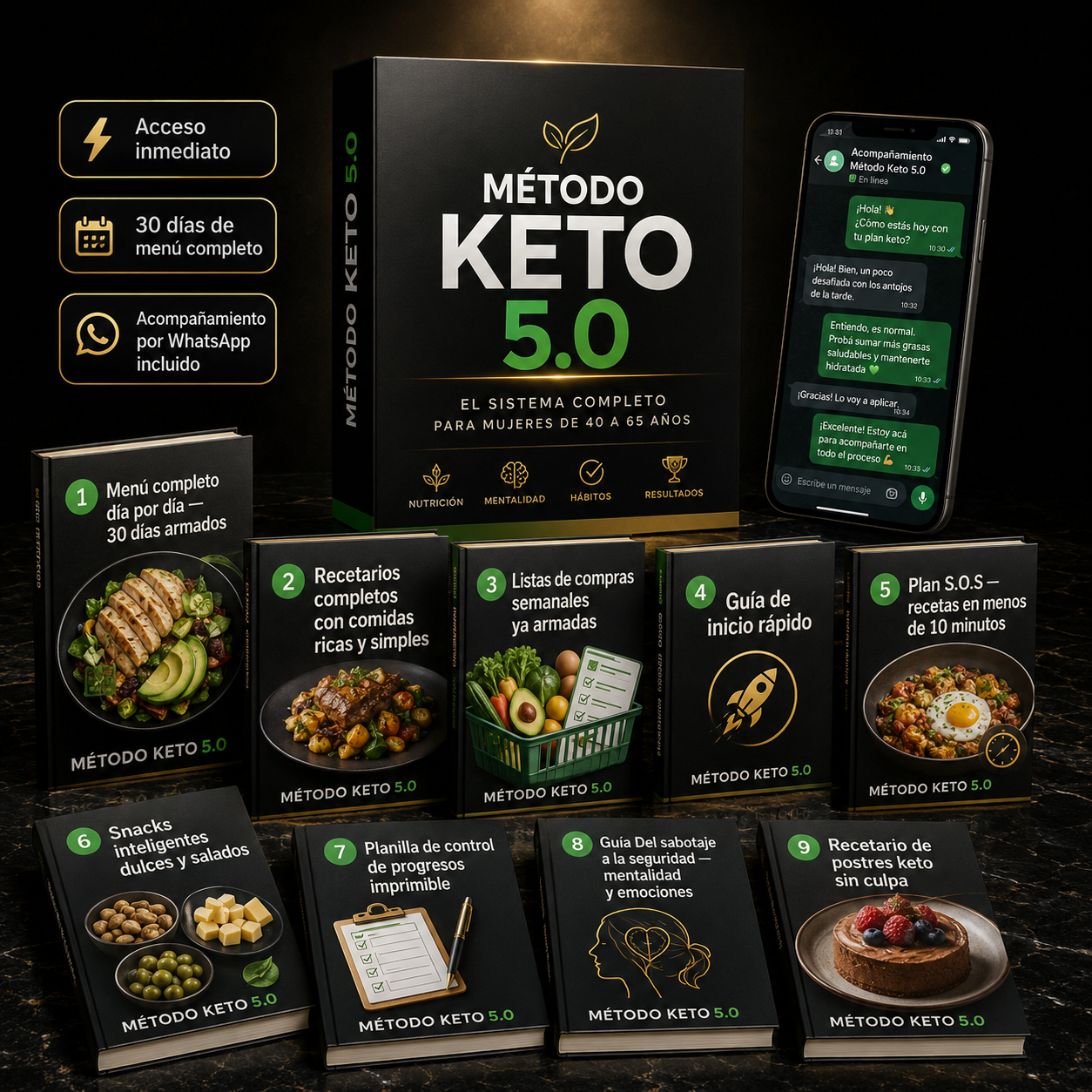 Método Keto 5.0 ® Perdé Hasta 10kg en 30 días Sin Pasar Hambre
